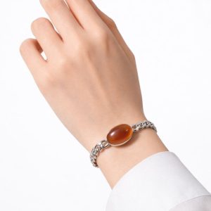 دستبند نقره آزاده با نقره 925 عیار